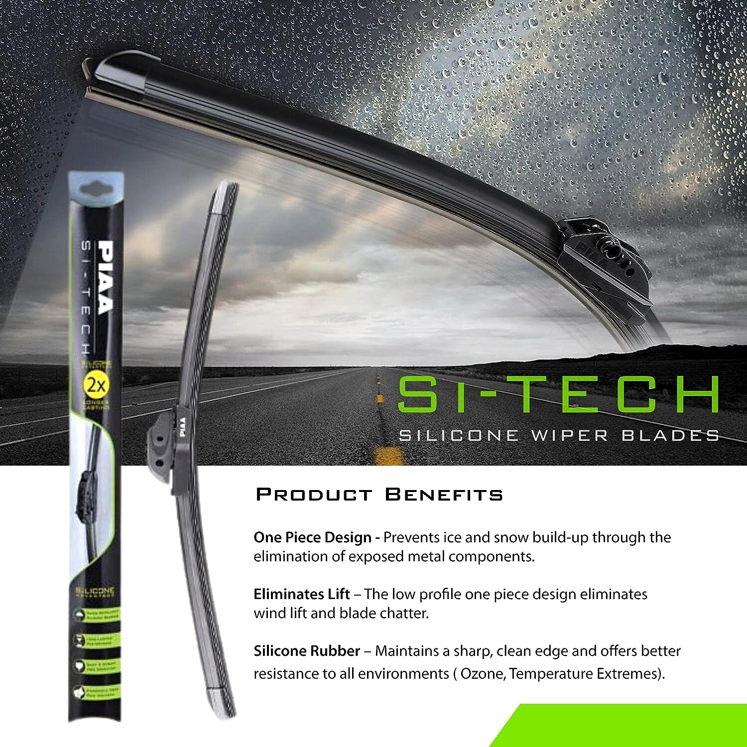 PIAA 22" Silicone Wiper Blade Refill – 94055 – 1 Pack