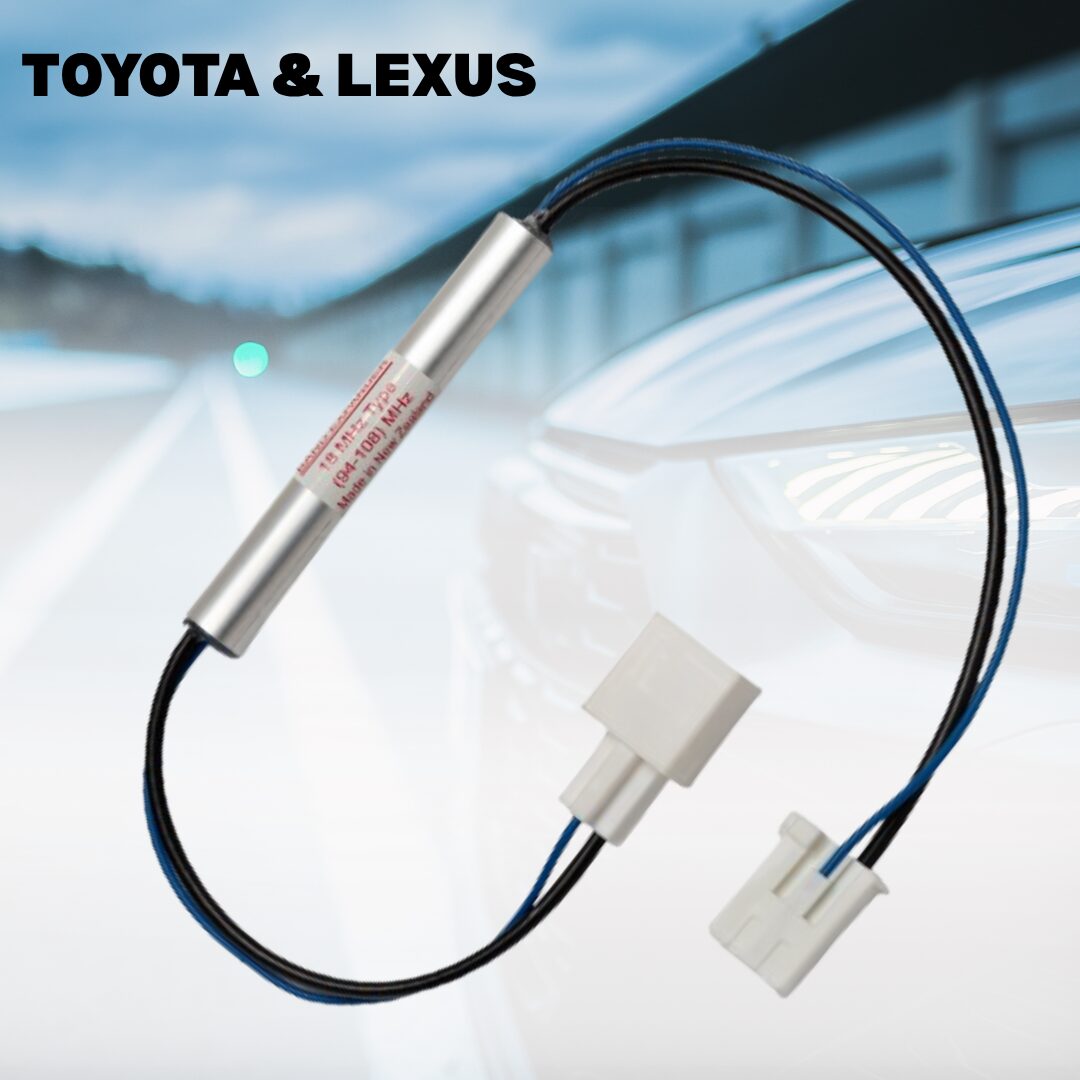 FM Band Expander / Radio Frequency Converter for Japanese Cars FITS TOYOTA/LEXUS (2010 - onwards)