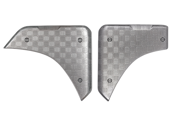 Suzuki Jimny Rear Fender Garnish Tread Metal Set - Genuine Suzuki Accessory OEM