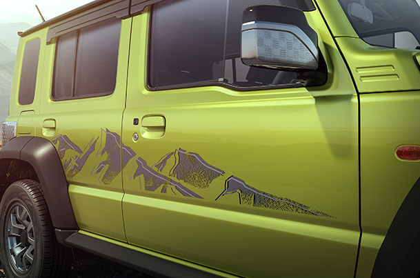 Suzuki Jimny Premium Graphics Summit Seeker - Genuine Suzuki Accessory OEM