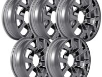 Suzuki Jimny Tread Metal Alloy Wheels - Set of 5 - Genuine Suzuki Accessory OEM