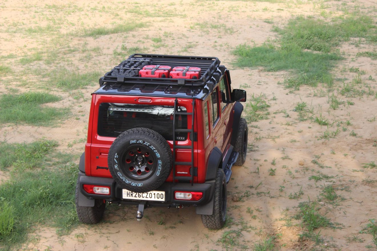 Suzuki Jimny Rear Ladder - Hi-Tech