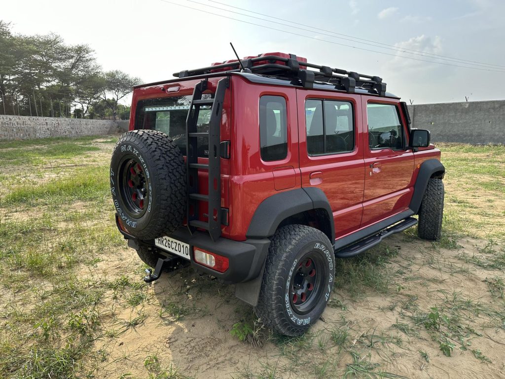 Suzuki Jimny Rear Ladder - Hi-Tech
